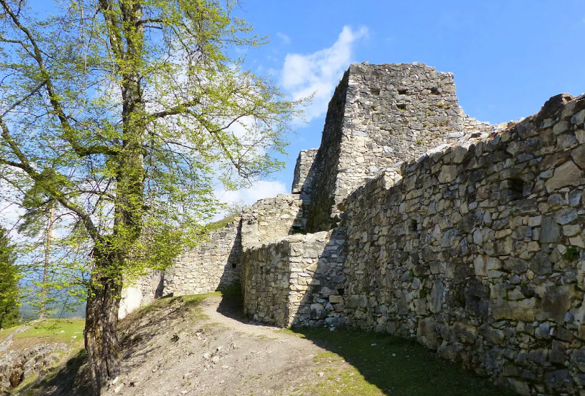 Burgruine Altrosegg, Rosegg, Austria, Austria